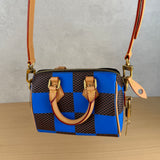 LOUIS VUITTON SPEEDY 18 POP BLUE