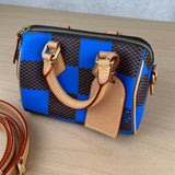 LOUIS VUITTON SPEEDY 18 POP BLUE