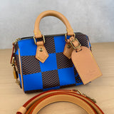 LOUIS VUITTON SPEEDY 18 POP BLUE
