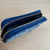 LOUIS VUITTON ZIPPY COIN DENIM