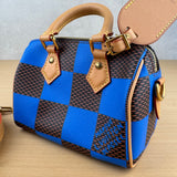 LOUIS VUITTON SPEEDY 18 POP BLUE