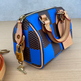 LOUIS VUITTON SPEEDY 18 POP BLUE