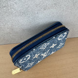 LOUIS VUITTON ZIPPY COIN DENIM